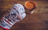 Made With Love That Means I Licked The Spoon Oven Mitt