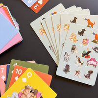 Illustrated Dogs Playing Cards