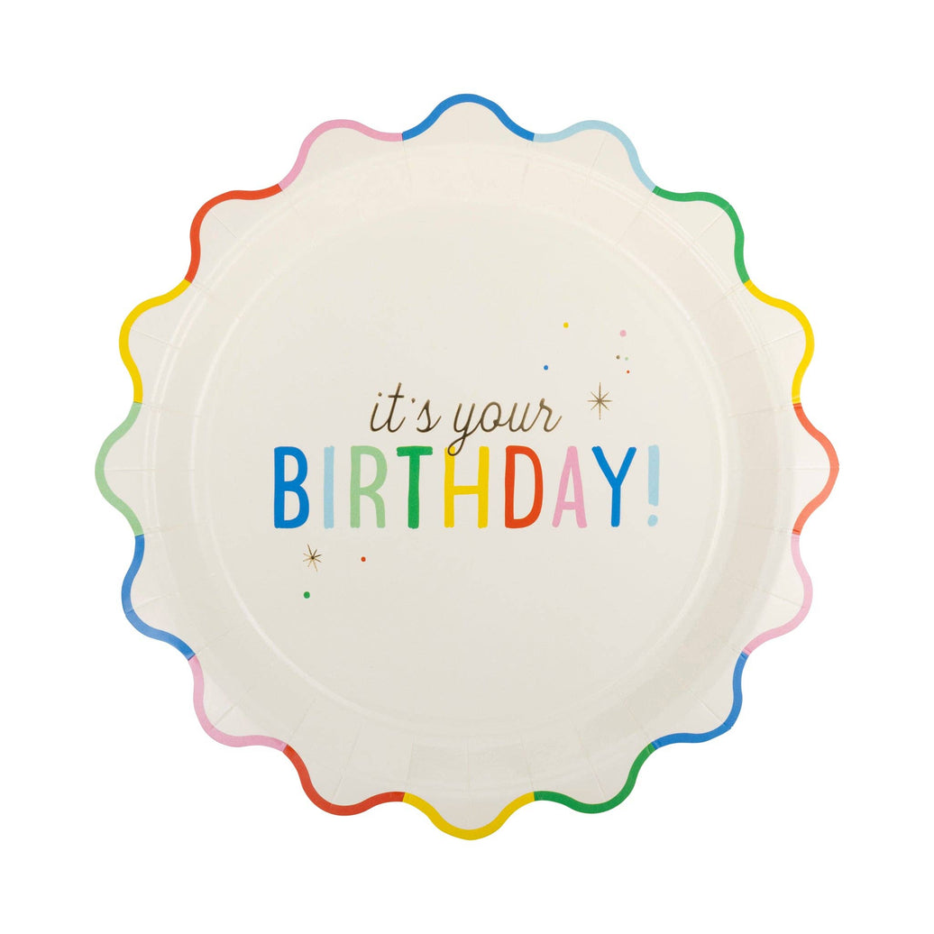 'It's your Birthday' Paper Plates - 8CT