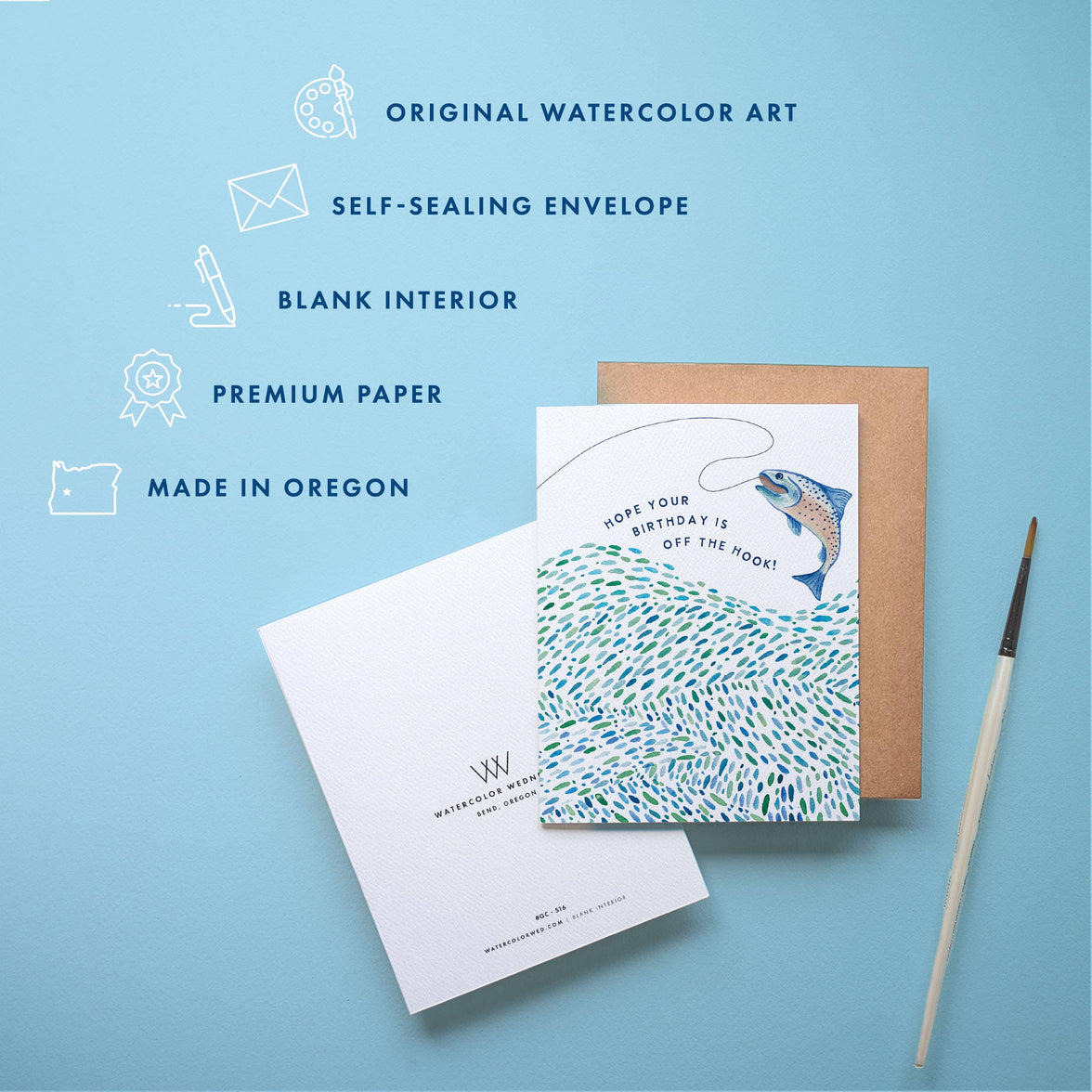 Fishing Birthday Card