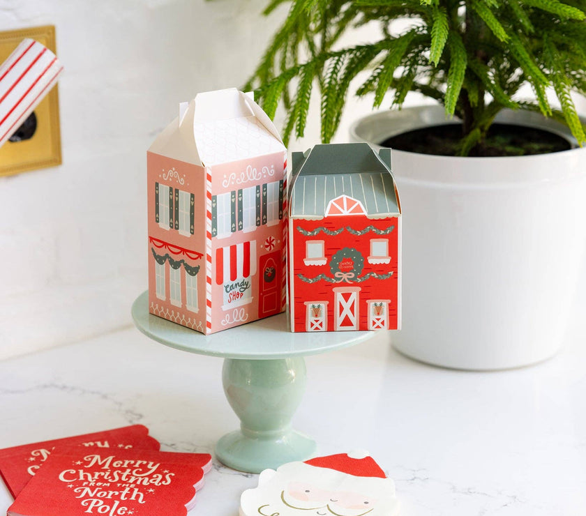 Merry Christmas North Pole Cocktail Napkins - 24CT