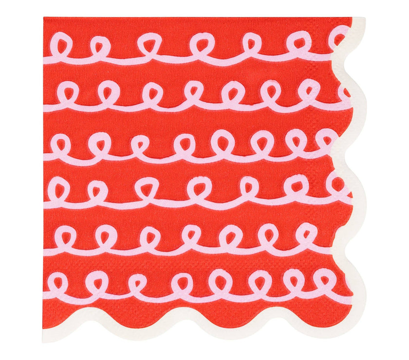 Frosting Cocktail Napkin Set - 24CT