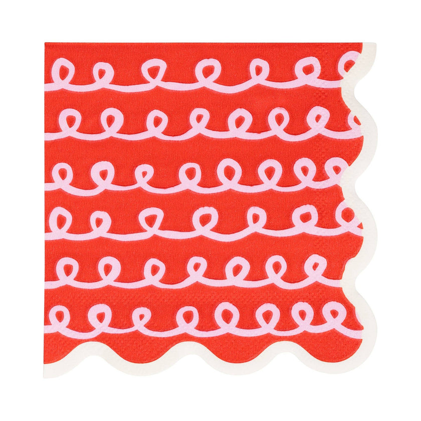 Frosting Cocktail Napkin Set - 24CT