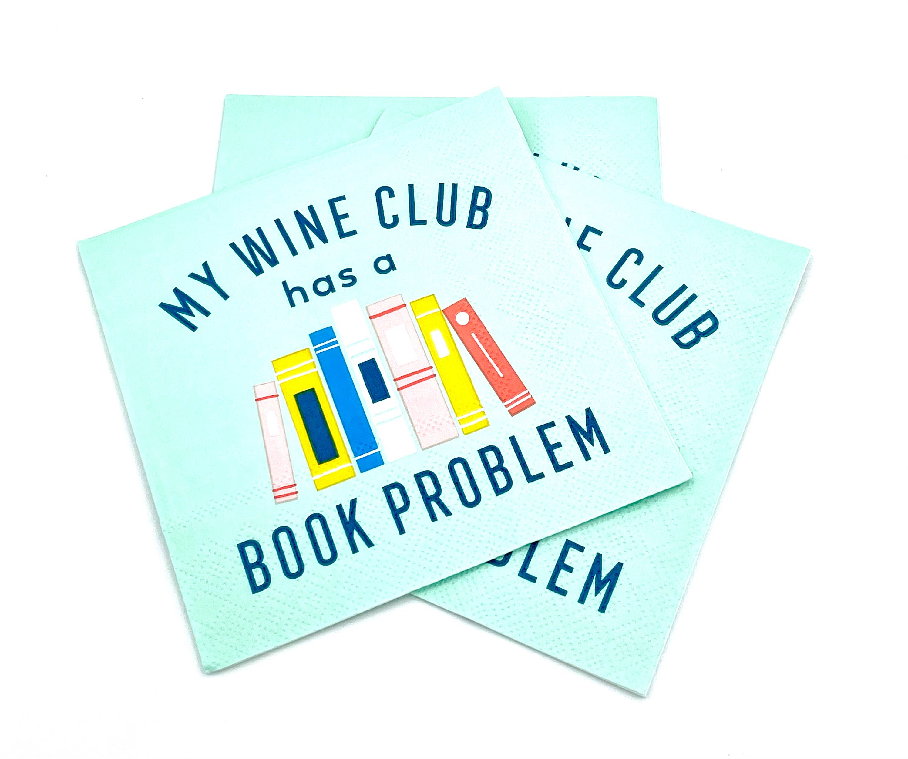 Book Club Cocktail Funny Napkins - 20CT