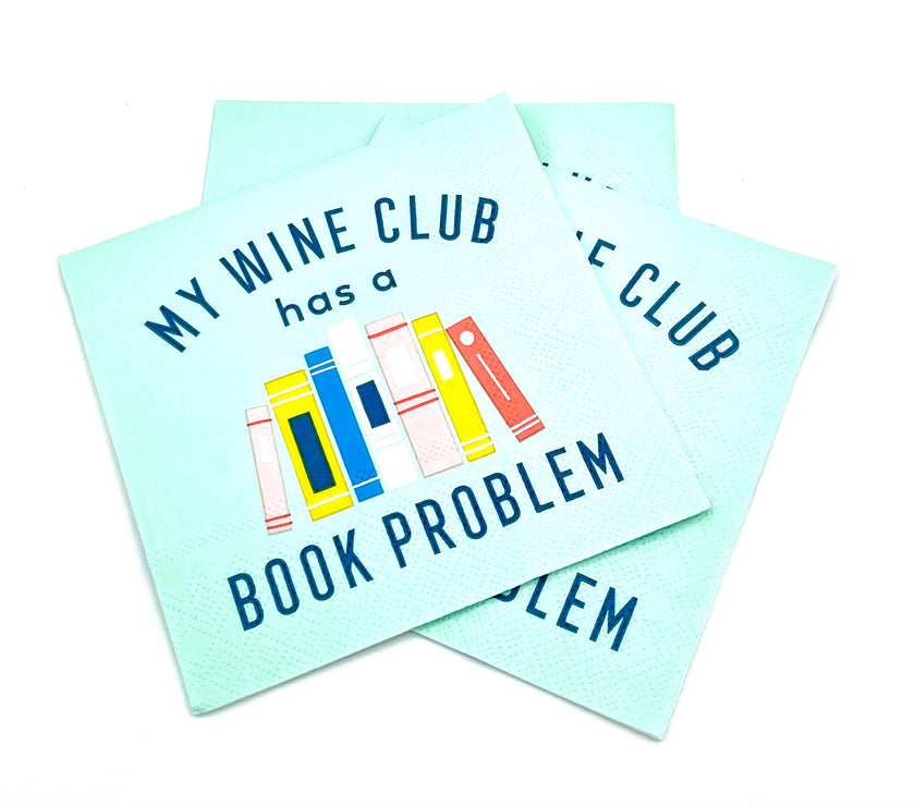 Book Club Cocktail Funny Napkins - 20CT