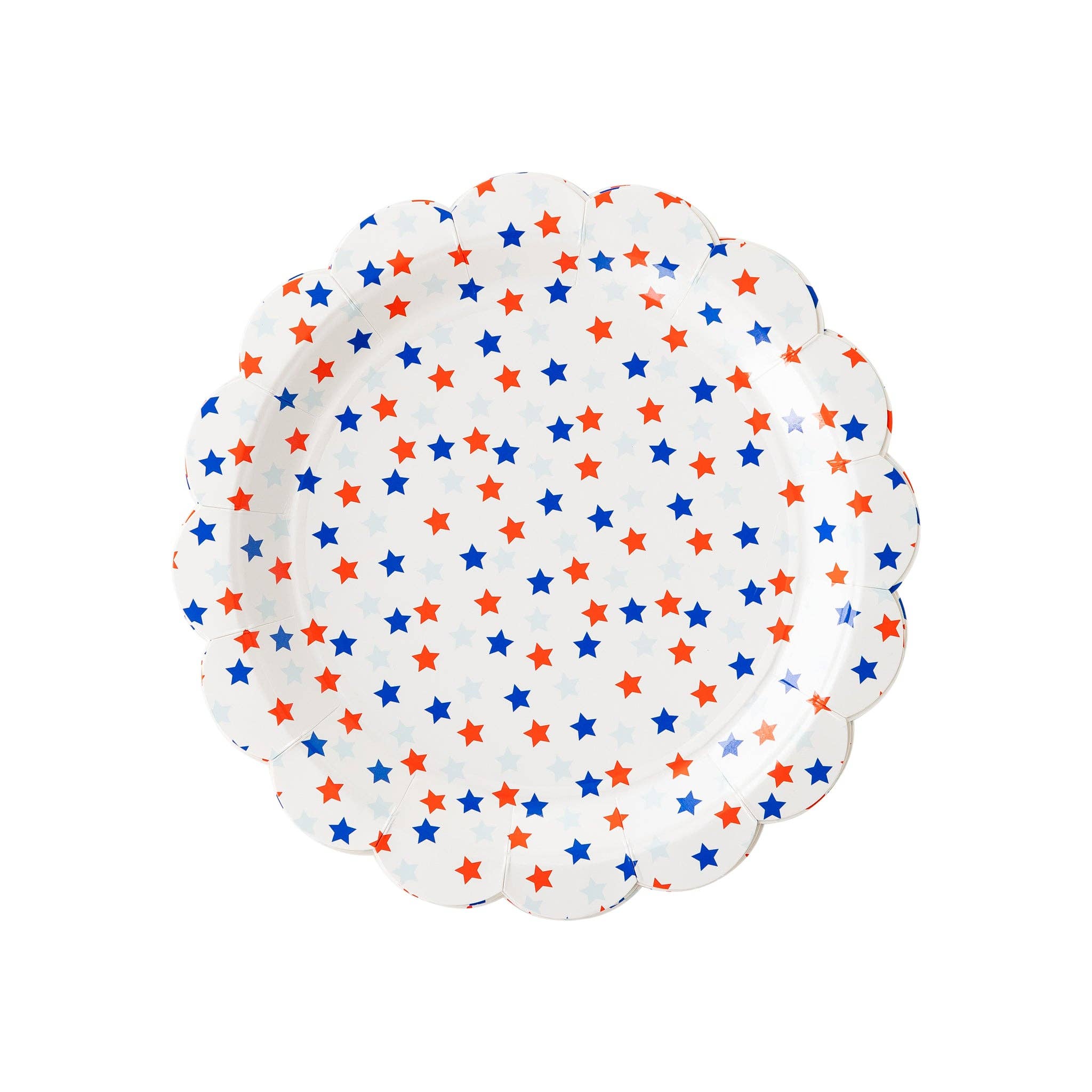 Scattered Stars Paper Plate - 8CT