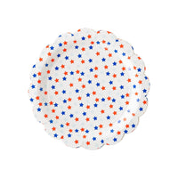 Scattered Stars Paper Plate - 8CT