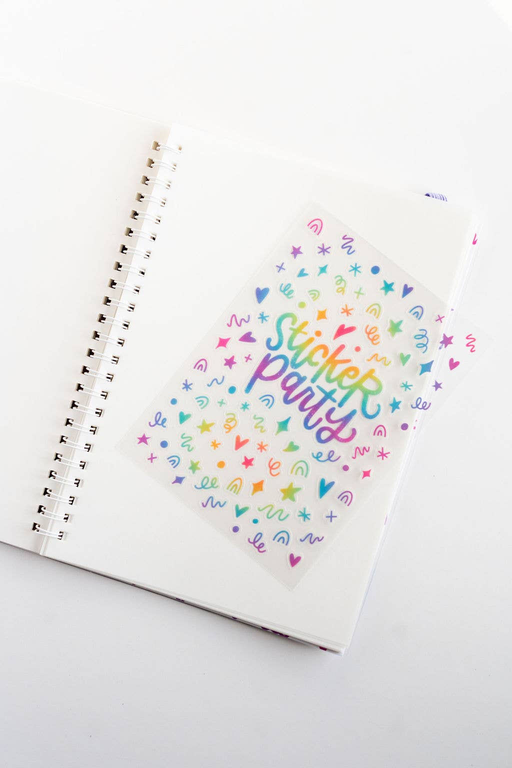 Sticker Party Album – Rainbow Reusable Sticker Book