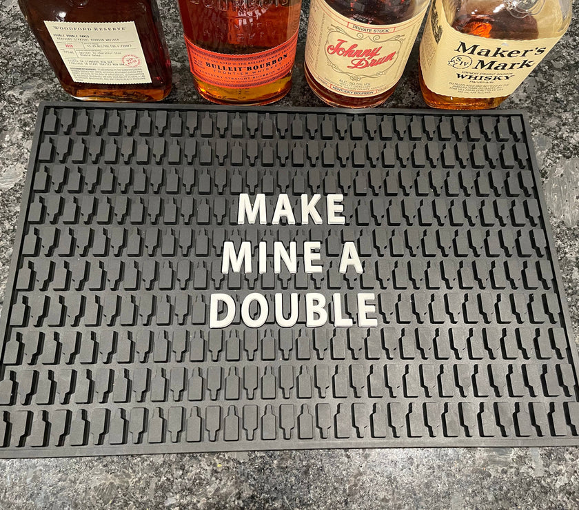 Make Mine A Double Bar Mat