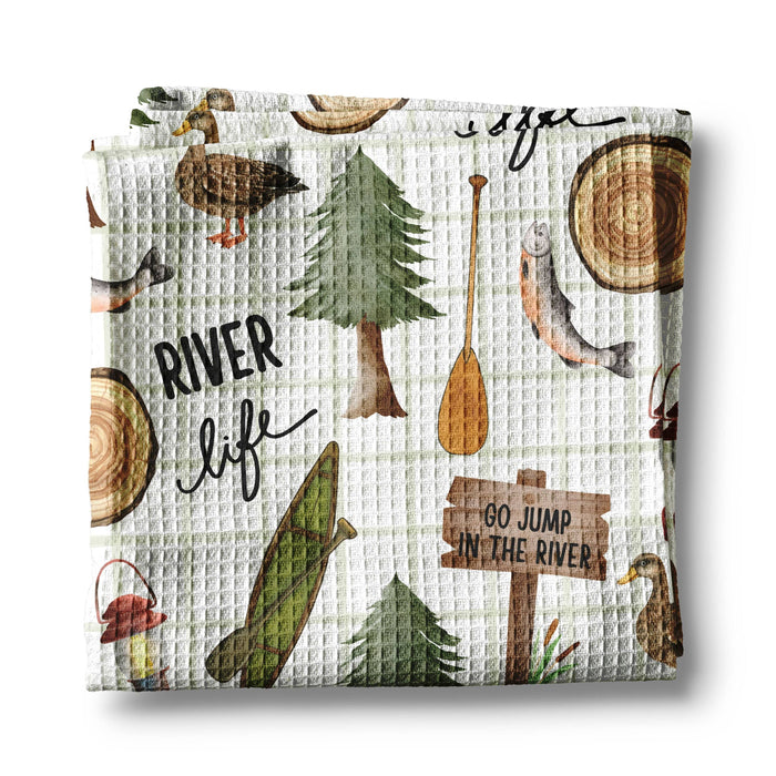 River Life Tea Towel