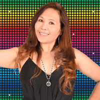 36" Disco Ball Beads w/Disco Ball Medallion