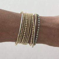 Bella Bar Bracelets: Silver Bar