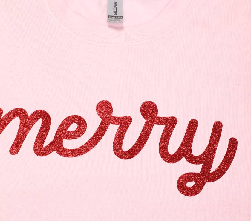Glitter Merry Sweatshirt