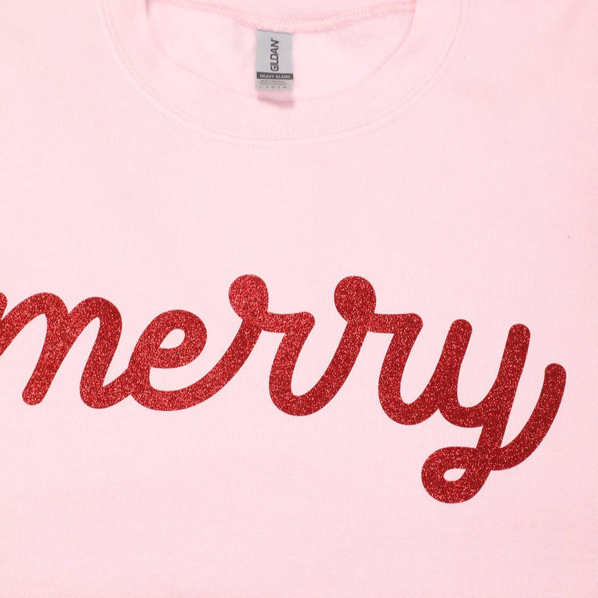 Glitter Merry Sweatshirt