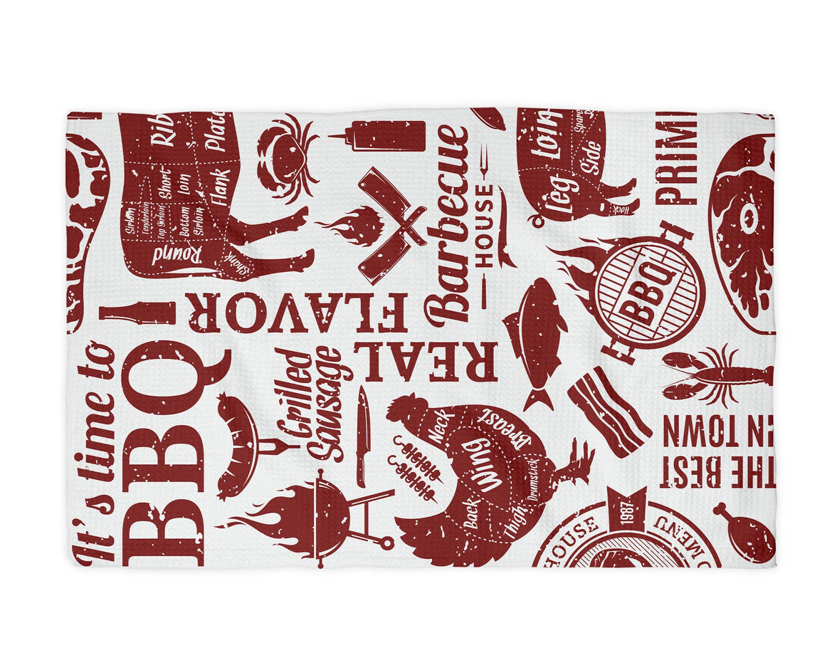 BBQ Grilling Tea Towel