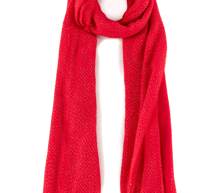 Belle Red Scarf