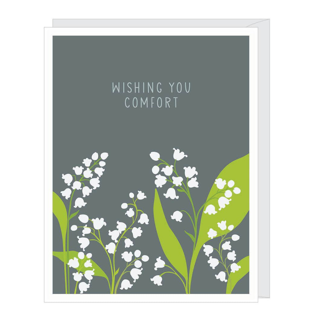 Lily of the Valley Sympathy Card