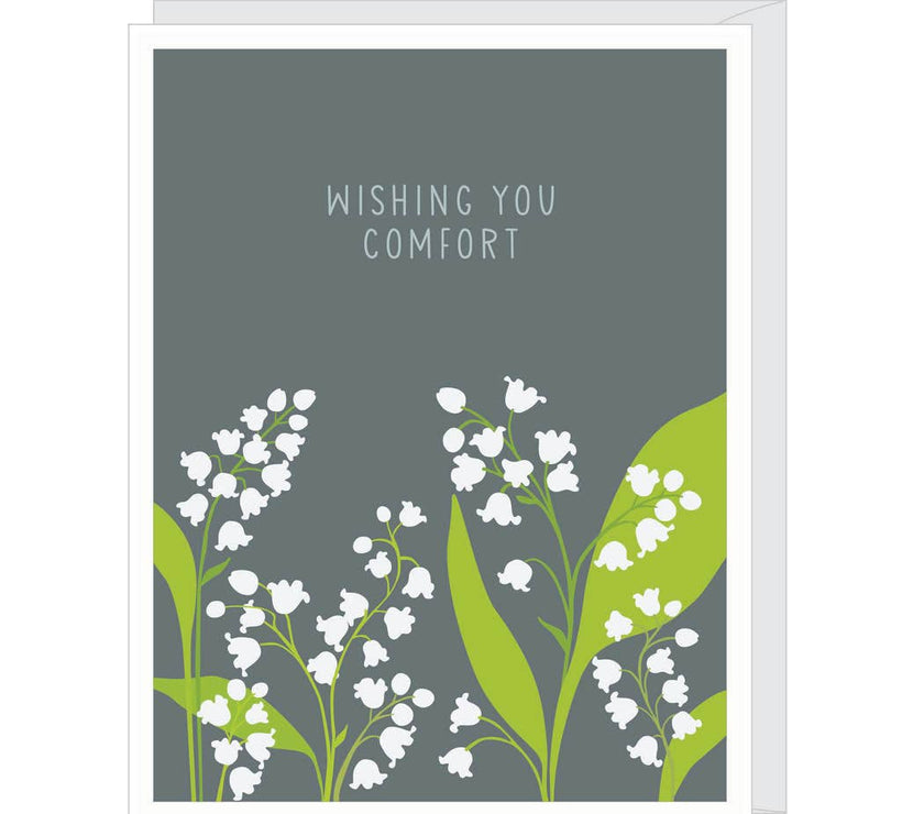 Lily of the Valley Sympathy Card