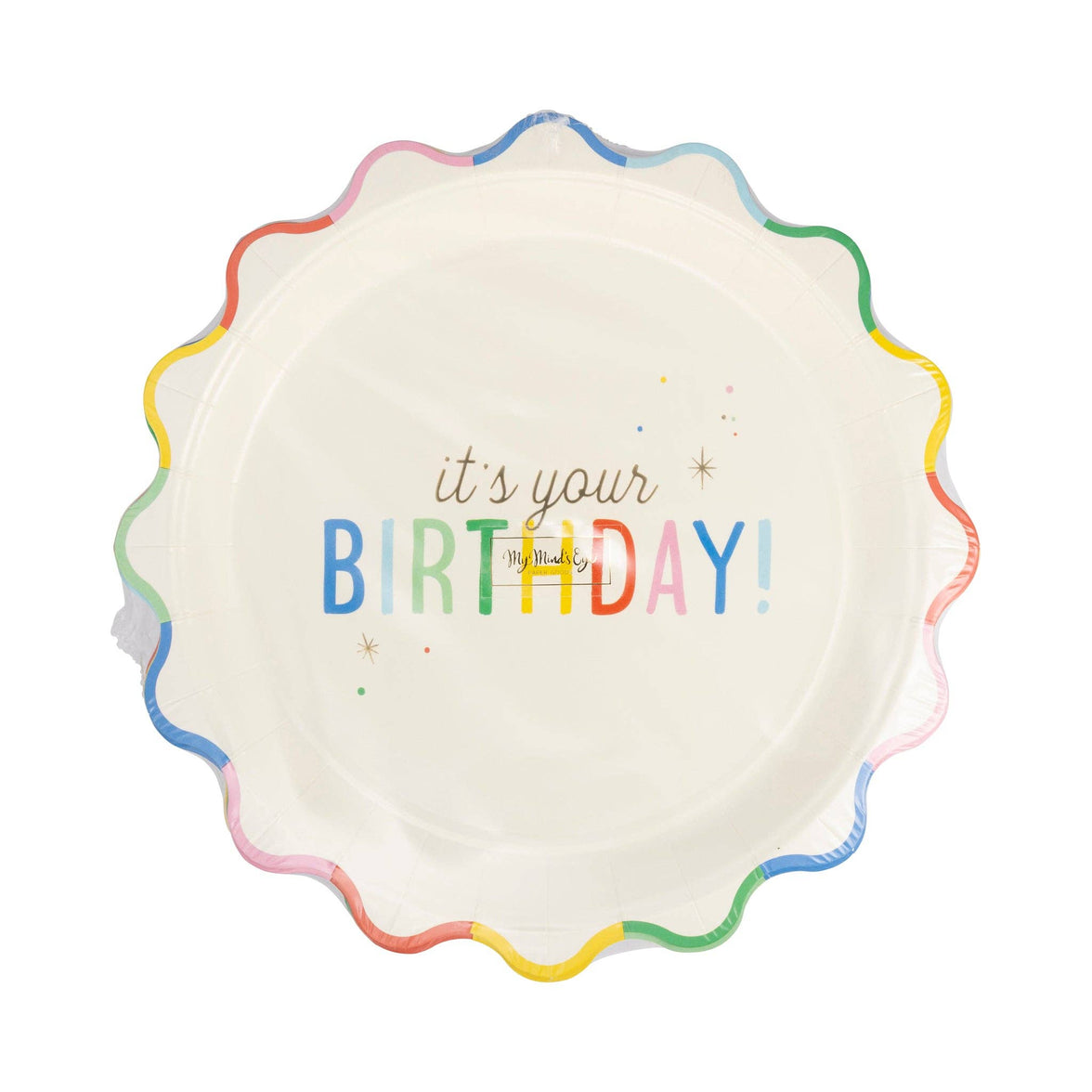 'It's your Birthday' Paper Plates - 8CT
