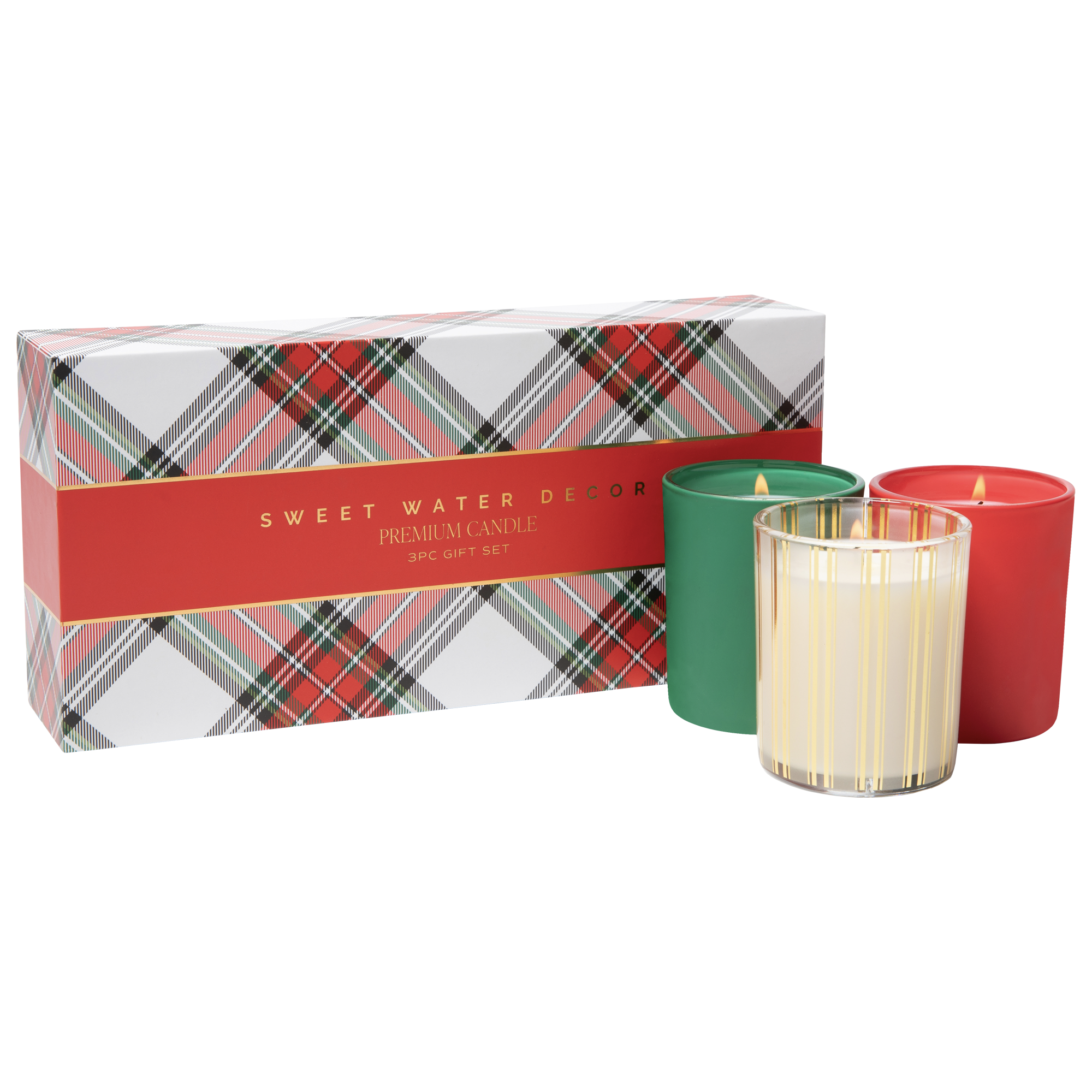Soy Christmas Candle Gift Box Set