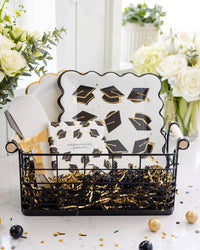 Grad Hat Scatter Napkin Cocktail - 18CT