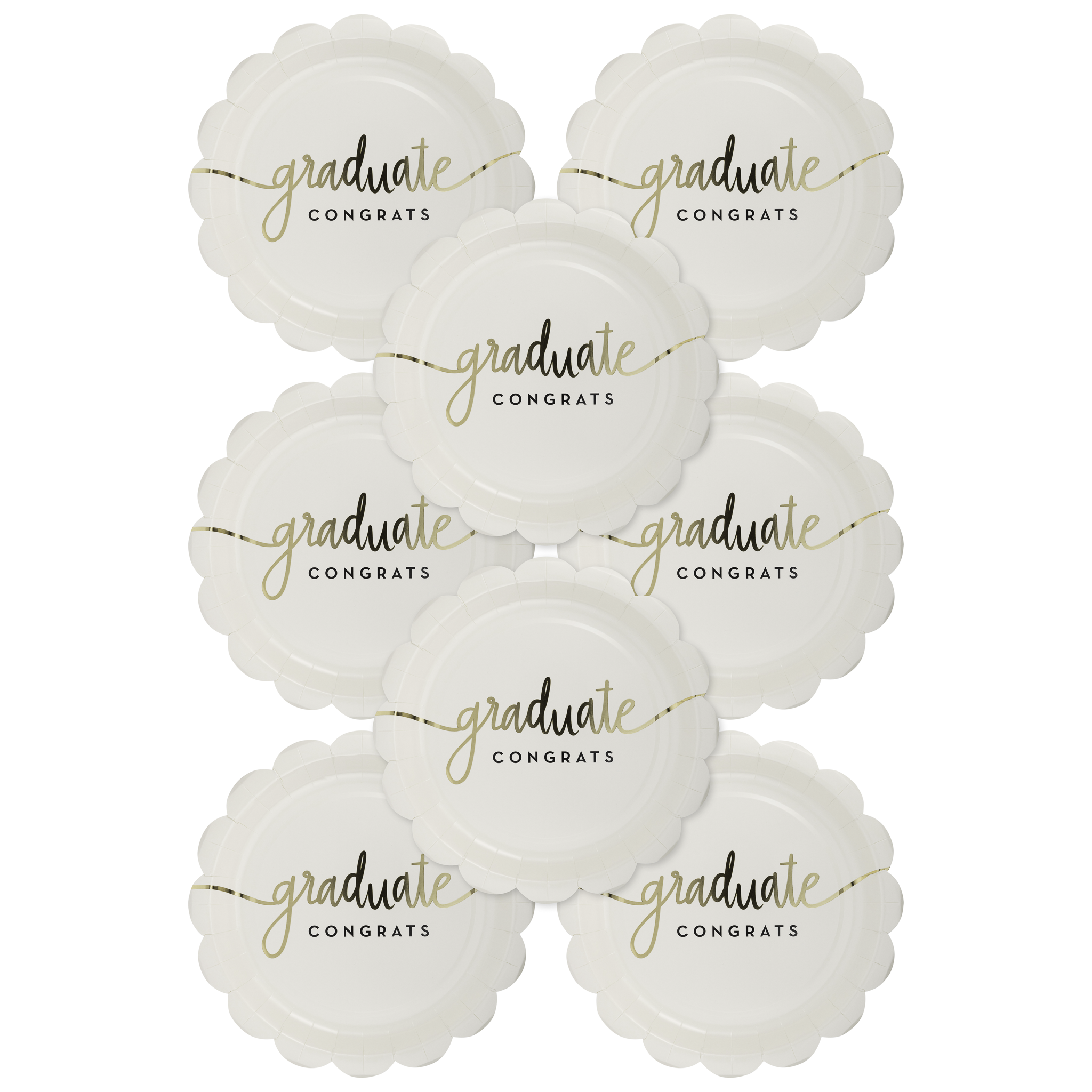 Graduate Congrats Paper Plate - 8CT
