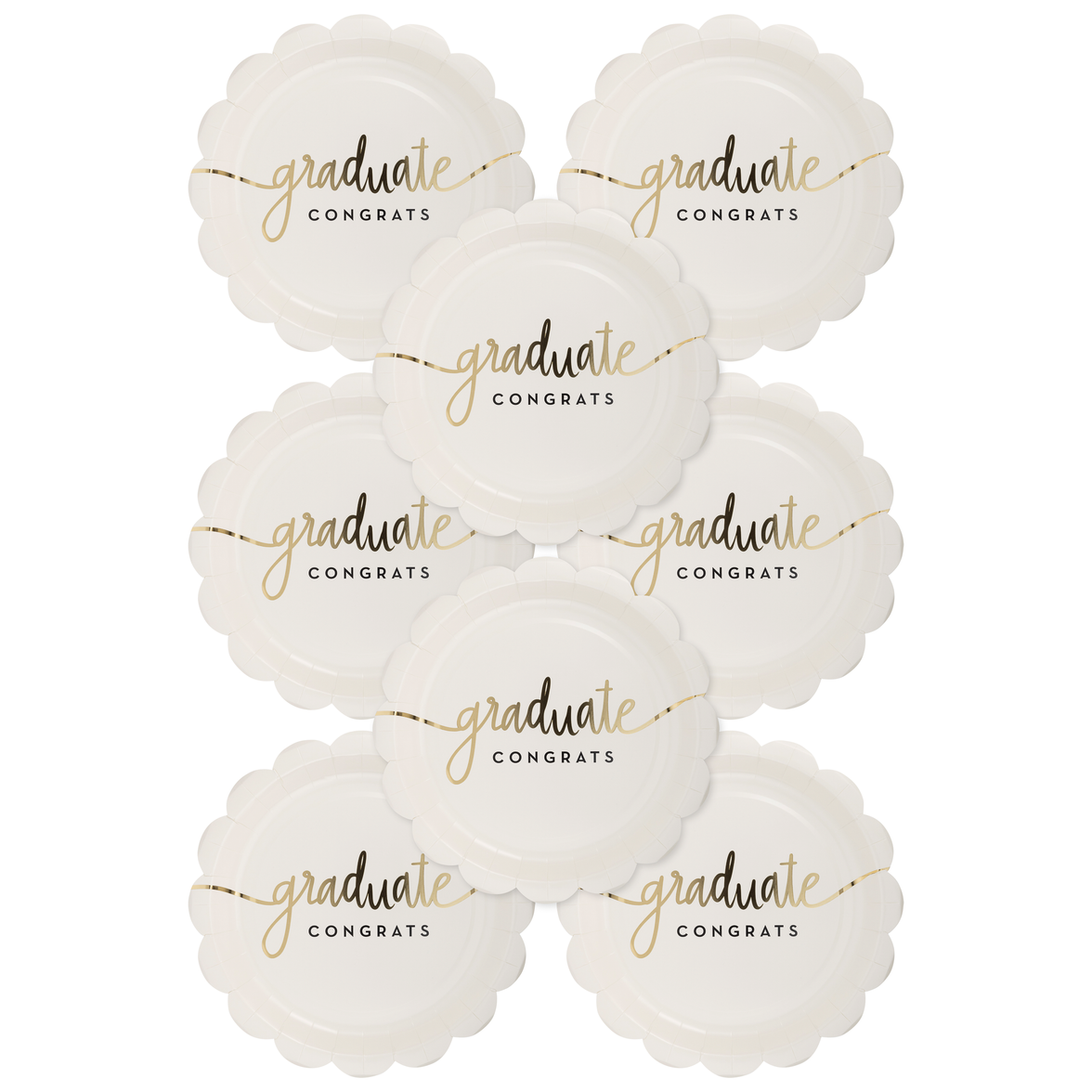 Graduate Congrats Paper Plate - 8CT