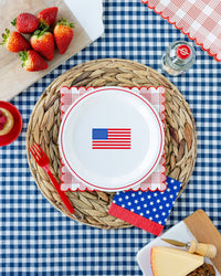 Stars and Fringe Paper Cocktail Napkin - 24CT