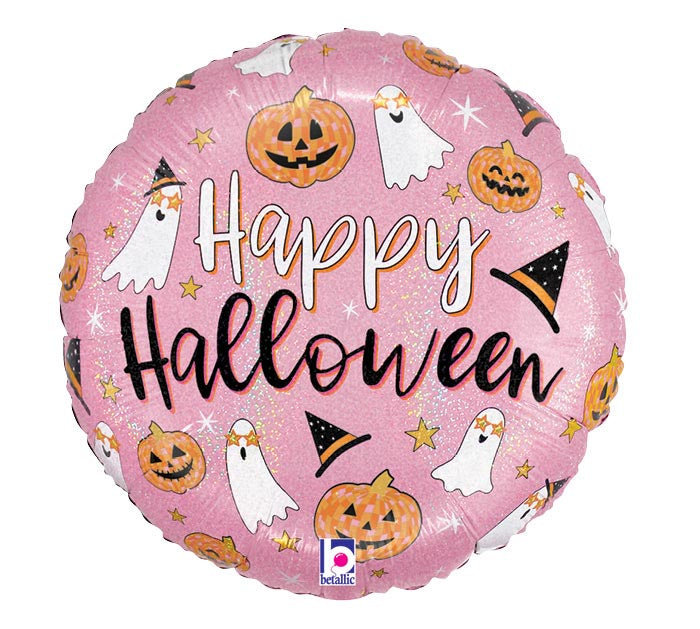 Happy Halloween 18" Mylar Balloon