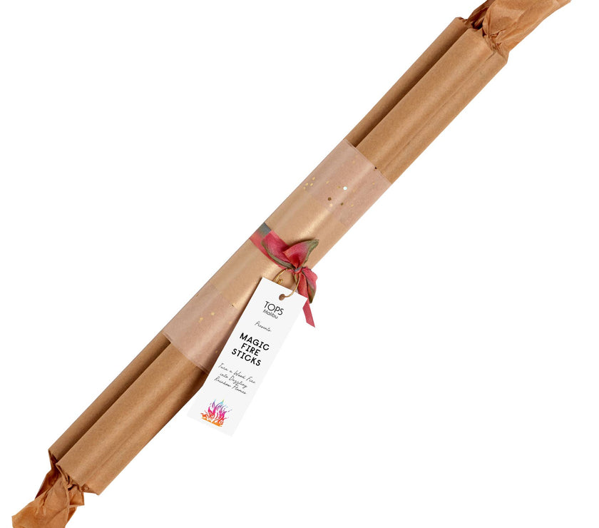 Magic Rainbow 11" Flames Fire Logs - Set of 3
