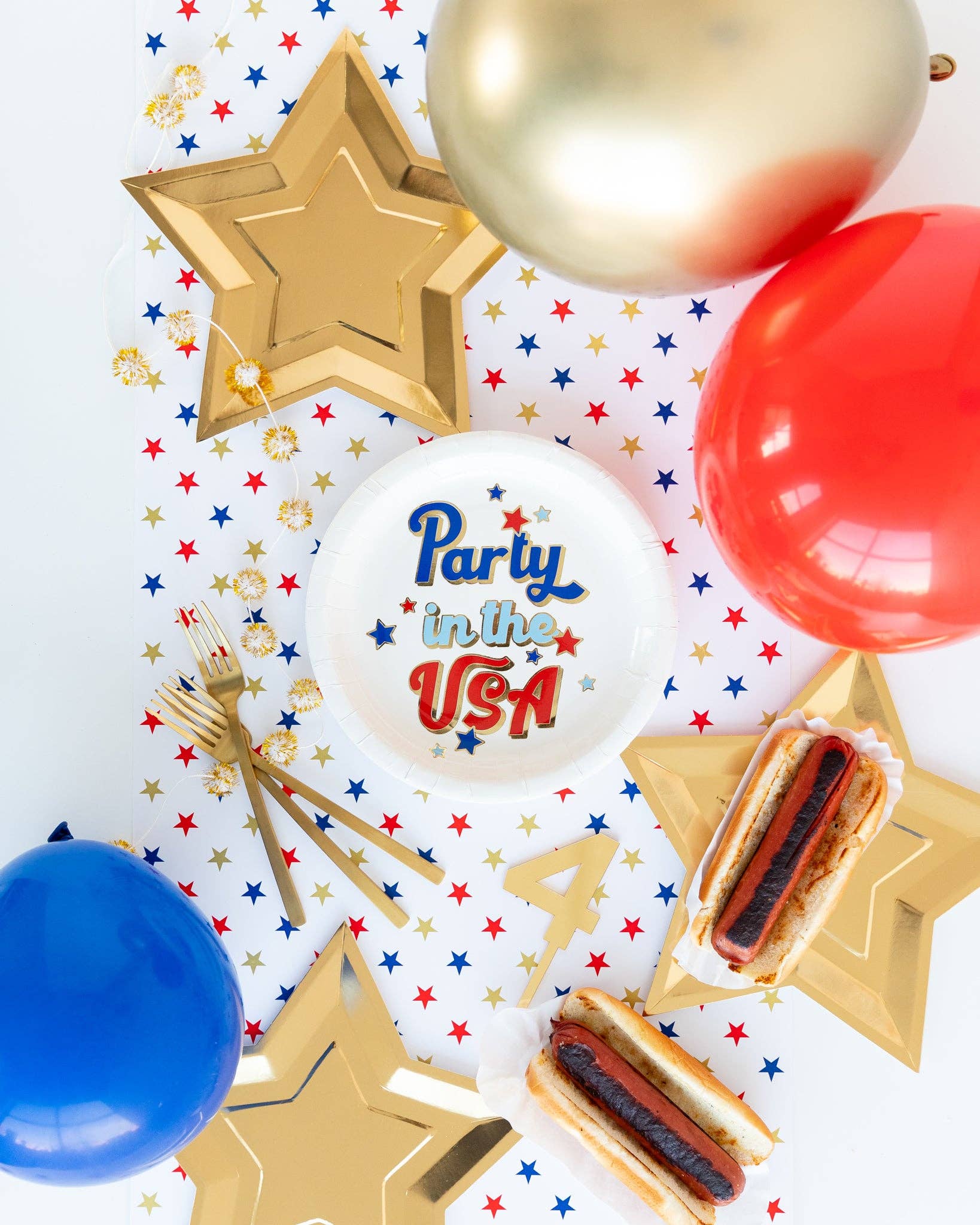 Party in the USA Paper Plates - 8CT