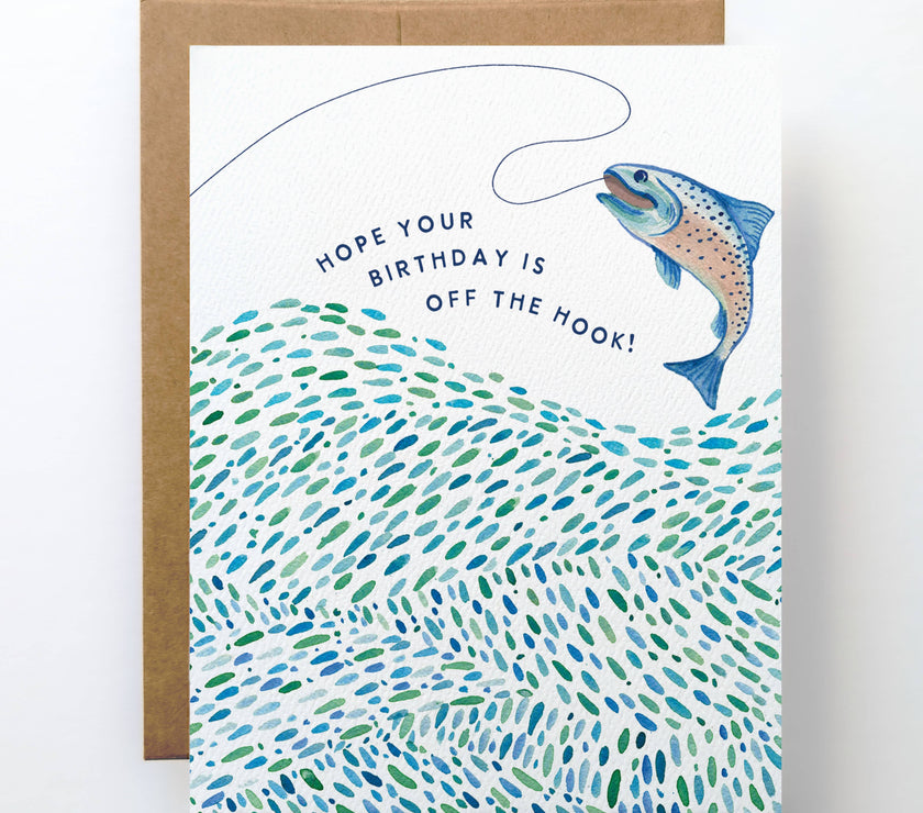 Fishing Birthday Card
