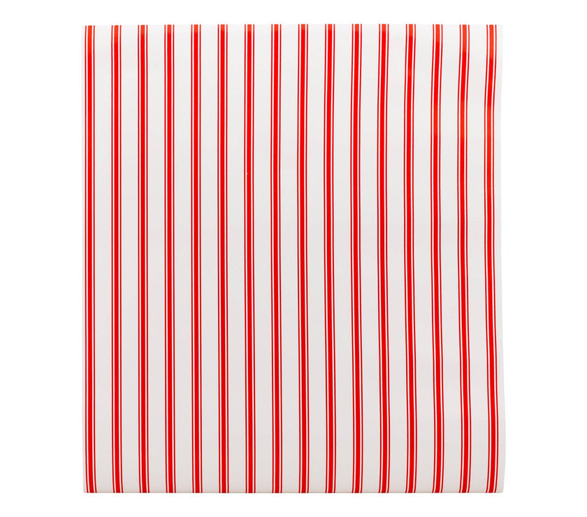 Red Striped Table Runner