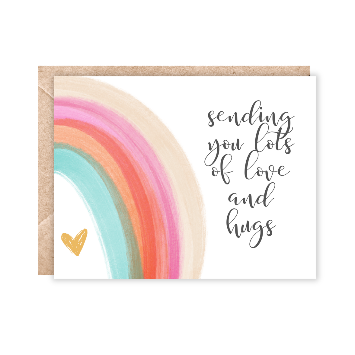 Sending You Lots of Love and Hugs Greeting Card