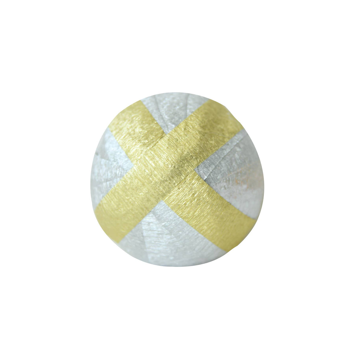 Mini Surprise Ball - Gold Metallic Stripes