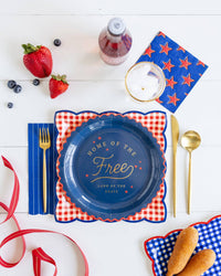 Gold Star Cocktail Napkins - 18CT