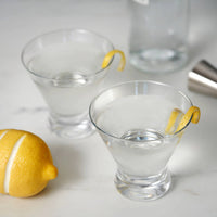 Stemless Martini Glasses Set of 4
