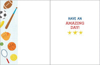 Birthday Greeting Card - All Star Sports