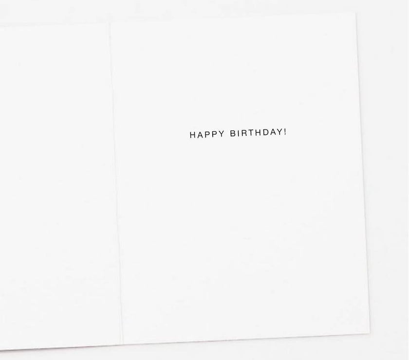 Bookshelf Birthday Card