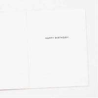 Bookshelf Birthday Card