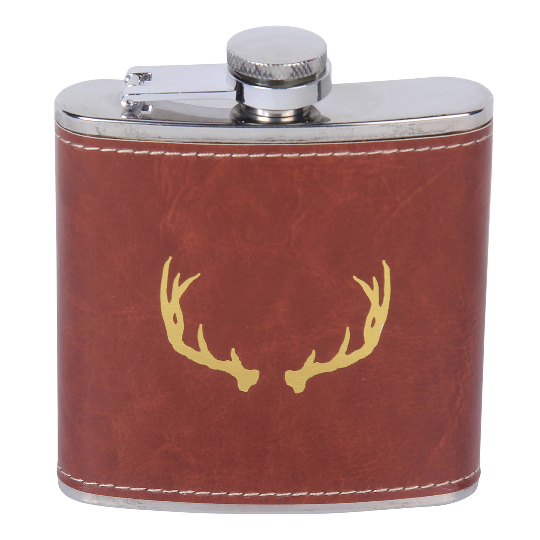 Deer Antler Flask