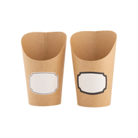 Kraft Charcuterie Cups with Sticker Labels - 24CT