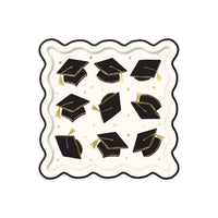 Grad Hat Scatter Plate - 8CT