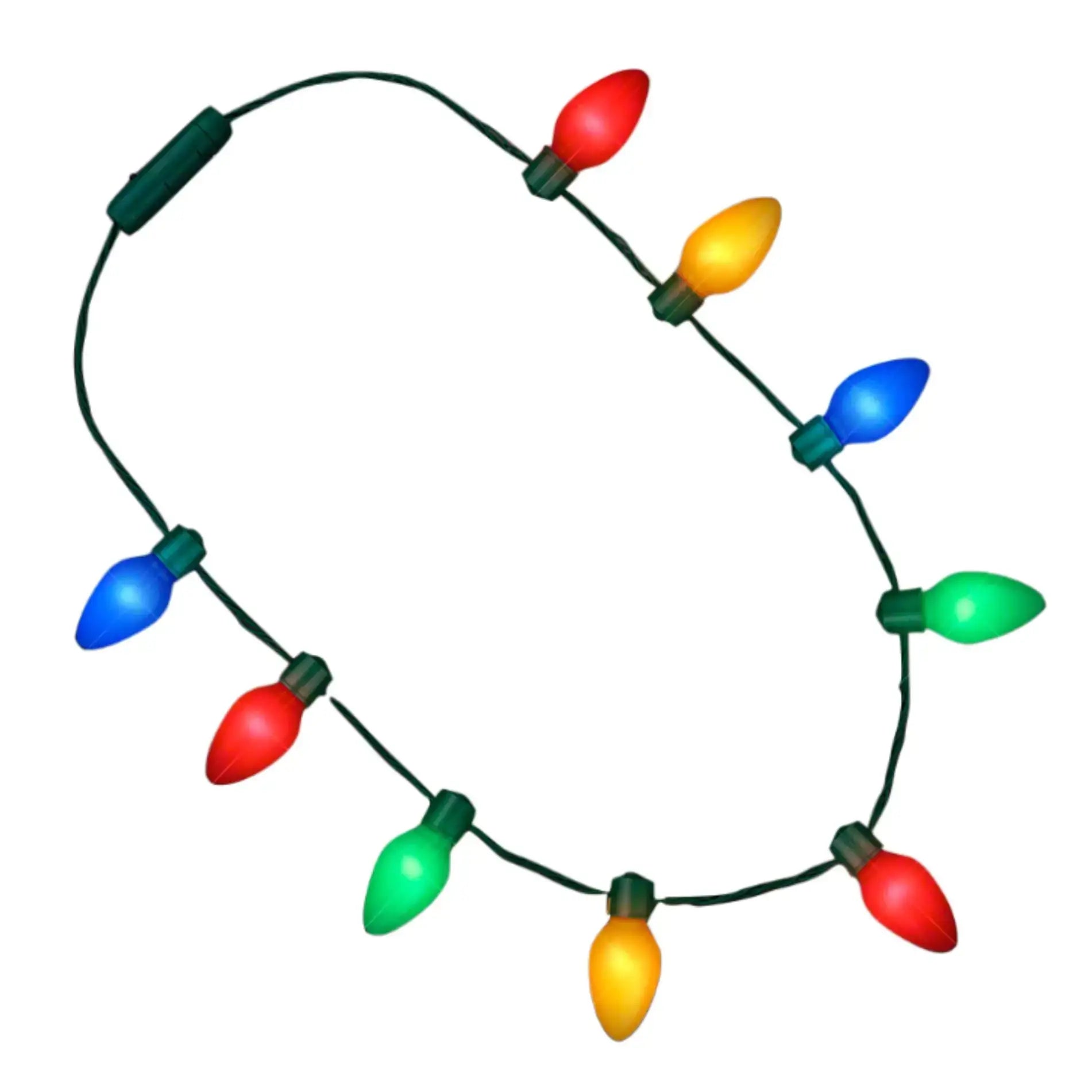 Christmas Light Necklace