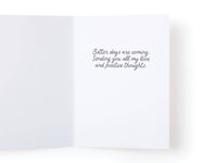 Be Strong Have Hope Feel Better Greeting Card