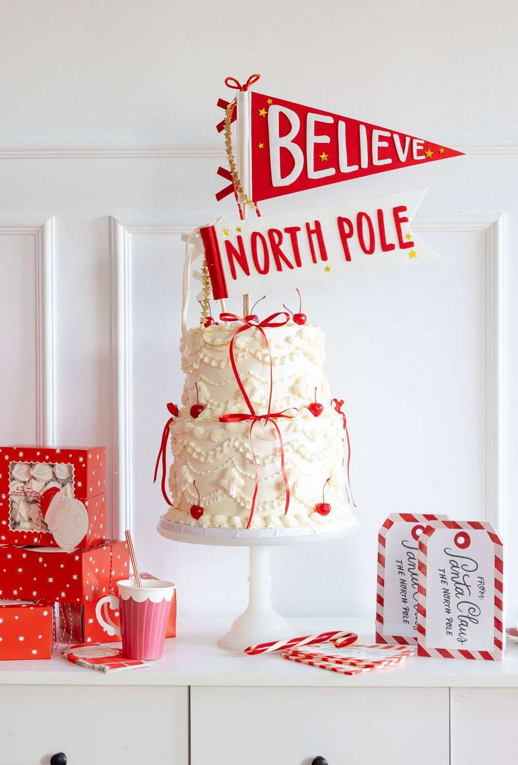 Gift Tag Dinner Napkins - 24CT