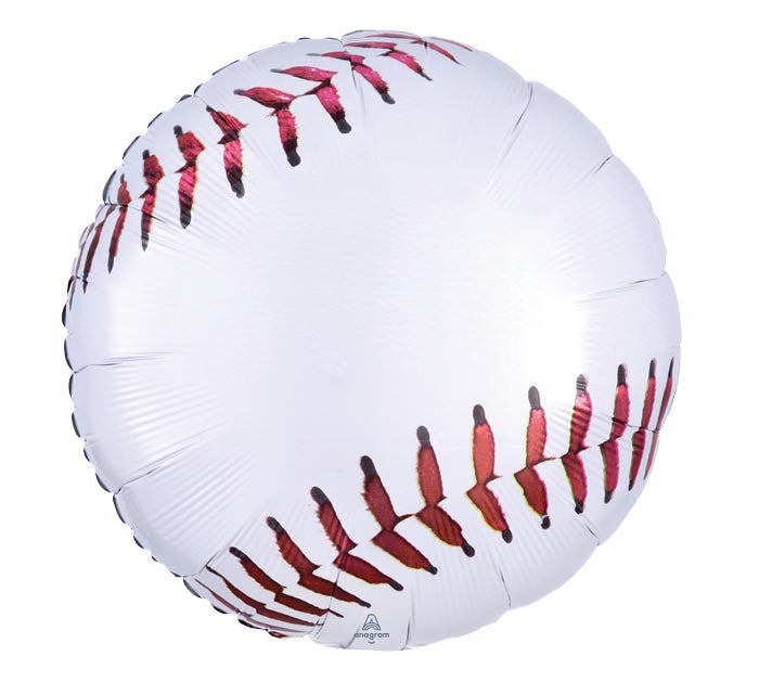 Baseball 17" Mylar Balloon