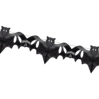 Tissue Garland Bat Banner