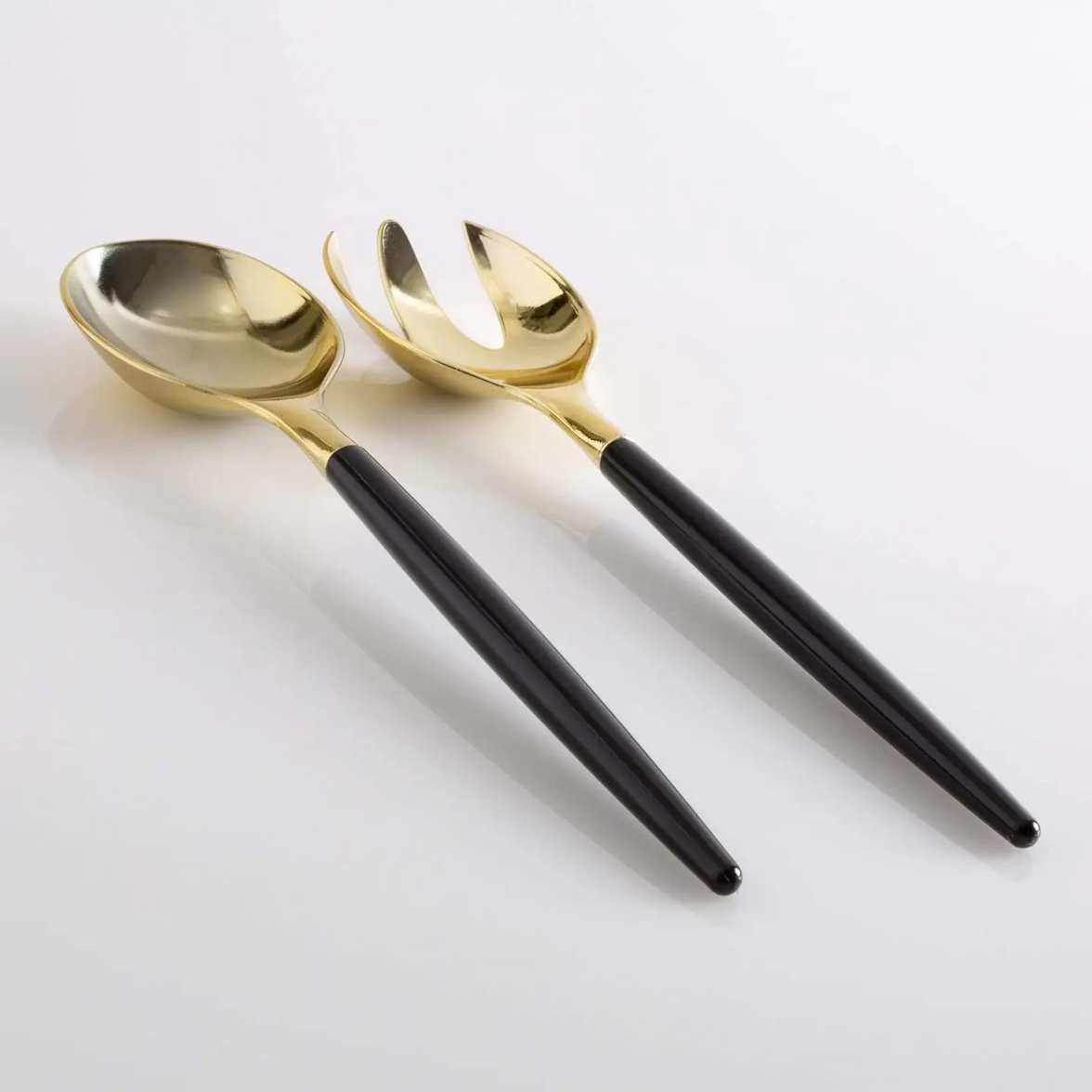 Black and Gold Serving Utensils
