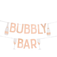 Bubbly Bar Banner